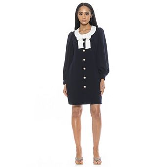 Women's ALEXIA ADMOR Miyako Low Scoopneck Mini Dress