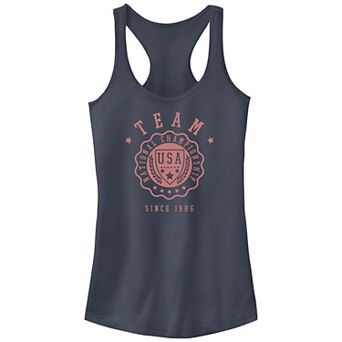 Juniors' Team USA Since 1986 Graphic Racerback Tank
