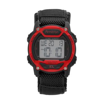 Armitron Women's Instalite Digital Chronograph Sport Watch - 45/7004RED