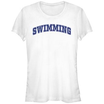 Juniors' Swimming Graphic Tee