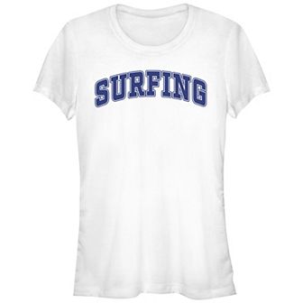 Juniors' Surfing Graphic Tee