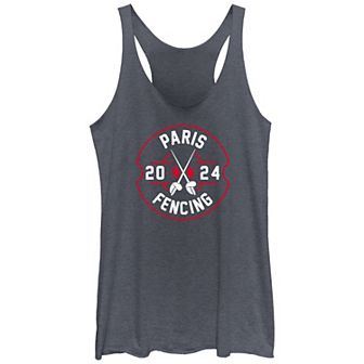 Juniors' Fencing Graphic Racerback Tank