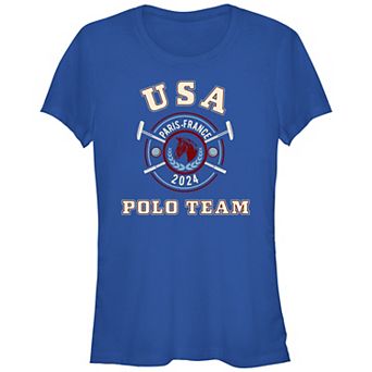 Juniors' USA Polo Team Graphic Tee