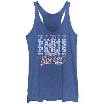 Juniors' Soccer Graphic Racerback Tank