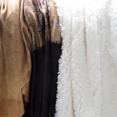 Lavish Home High-Pile Fleece Throw Blanket