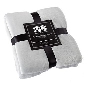 Lavish Home Flannel Fleece Throw Blanket