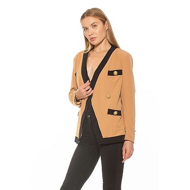 Women's ALEXIA ADMOR Emele Oversized Contrast Blazer