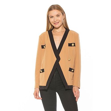 Women's ALEXIA ADMOR Emele Oversized Contrast Blazer