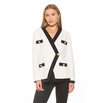 Women's ALEXIA ADMOR Emele Oversized Contrast Blazer