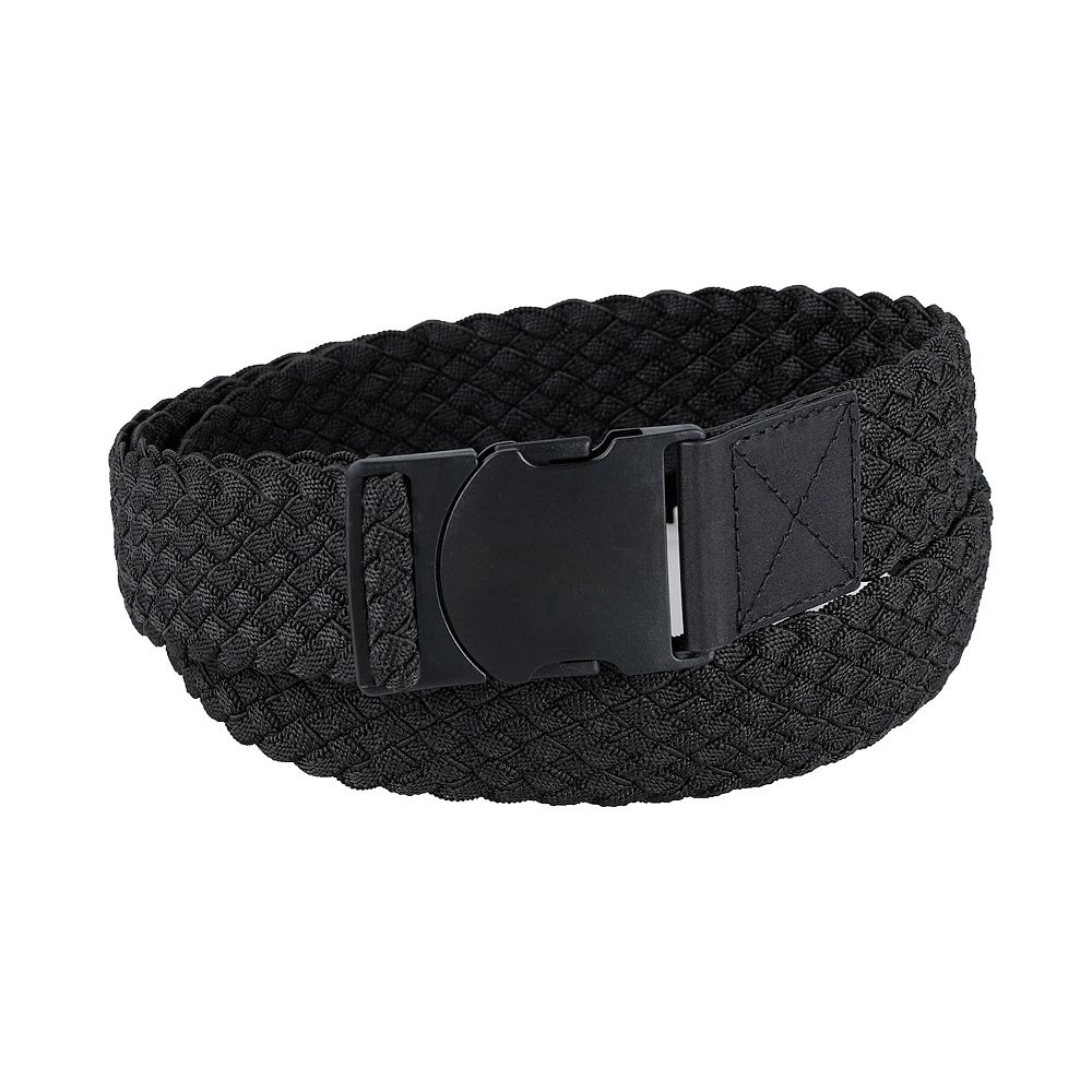 Men's Exact Fit Featherlite Stretch Braided Web Belt with Speed Clip Buckle