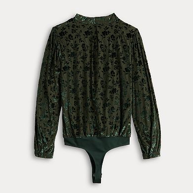 Women's LC Lauren Conrad Wrap Front Bodysuit