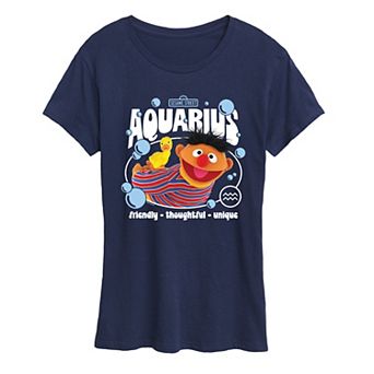 Women's Sesame Street Ernie Aquarius Graphic Tee