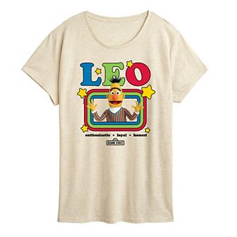 Women's Sesame Street Bert Leo Graphic Tee
