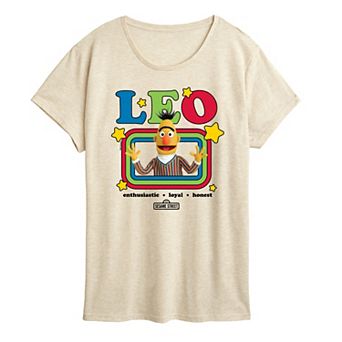 Women's Sesame Street Bert Leo Graphic Tee