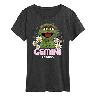 Women's Sesame Street Oscar Gemini Energy Graphic Tee