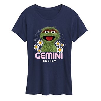 Women's Sesame Street Oscar Gemini Energy Graphic Tee
