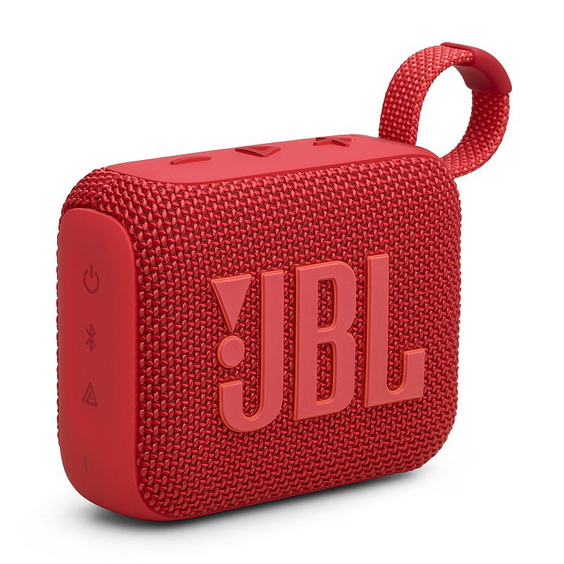 JBL GO4 Ultra-Portable Bluetooth Speaker, Red