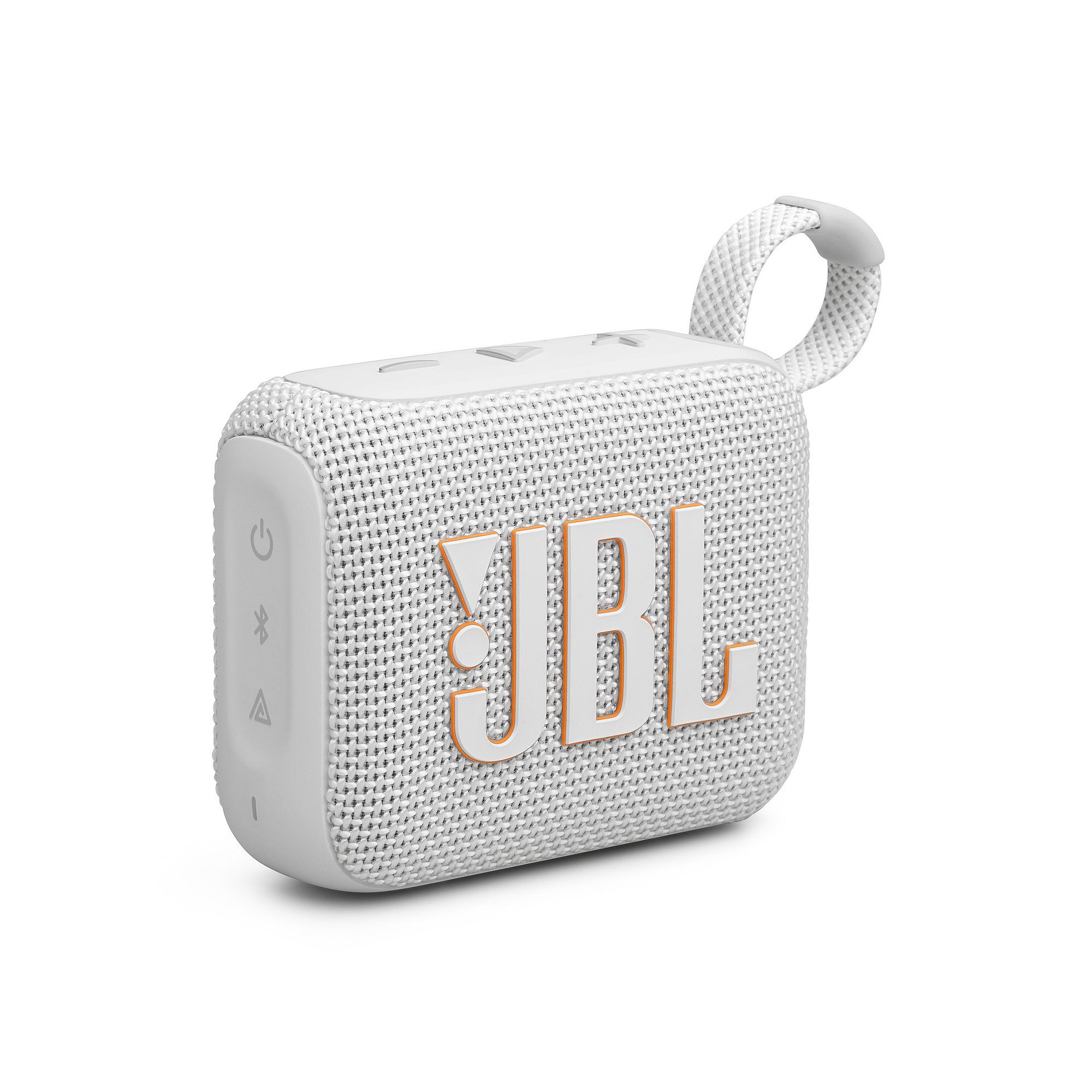 JBL GO4 Ultra-Portable Bluetooth Speaker, White