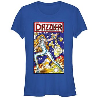 Juniors' Dazzler Fierce Cover Graphic Tee
