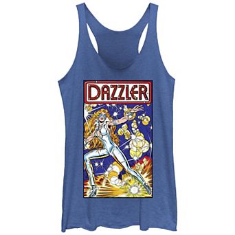Juniors' Dazzler Fierce Cover Graphic Racerback Tank