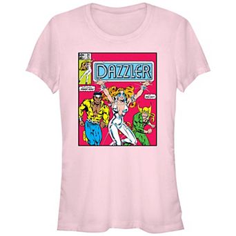 Juniors' Dazzler Action Cover Graphic Tee