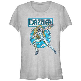 Juniors' Dazzler Sparkling Cover Graphic Tee