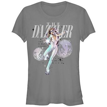 Juniors' Dazzler Disco Balls Graphic Tee
