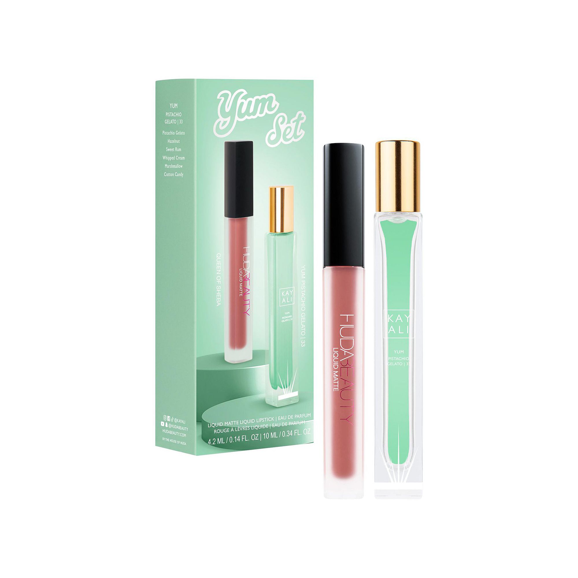 Kayali YUM PISTACHIO GELATO POWER DUO, Size: Set, Yumpistach