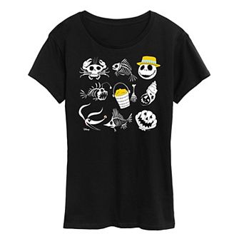 Disney's Nightmare Before Christmas Women's Beach Graphic Tee