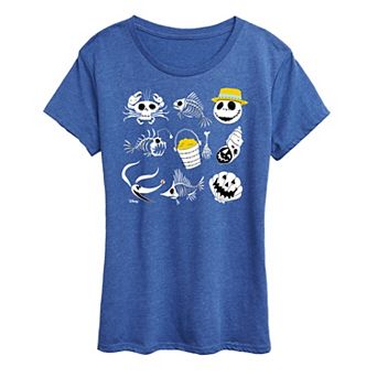 Disney's Nightmare Before Christmas Women's Beach Graphic Tee