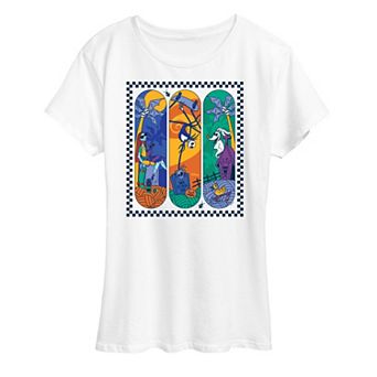 Disney's Nightmare Before Christmas Women's Skateboard Graphic Tee