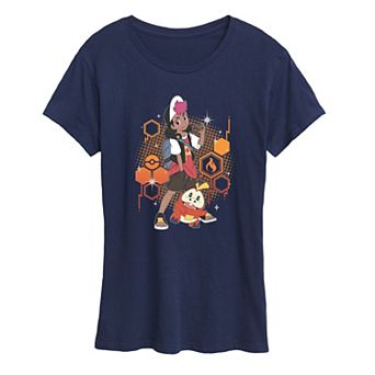 Women's Pokemon Roy & Fuecoco Graphic Tee