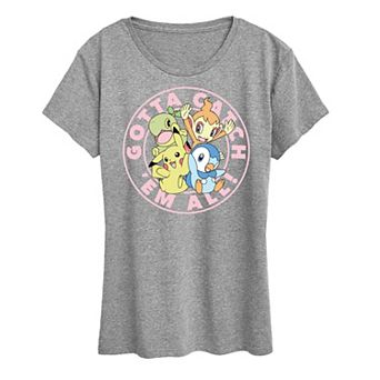 Women's Pokemon Gotta Catch 'Em All Graphic Tee