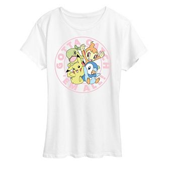 Women's Pokemon Gotta Catch 'Em All Graphic Tee