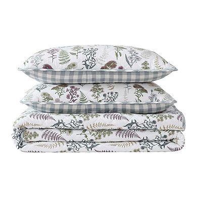 Eddie Bauer Flower Field Reversible Quilt Set