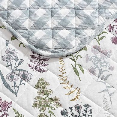 Eddie Bauer Flower Field Reversible Quilt Set