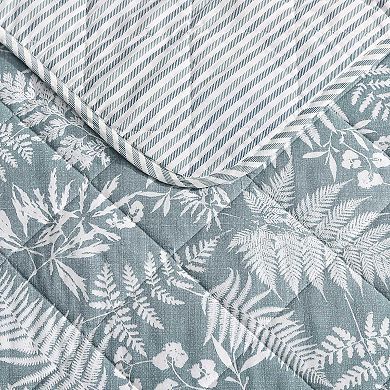 Eddie Bauer Fern Garden Reversible Quilt Set