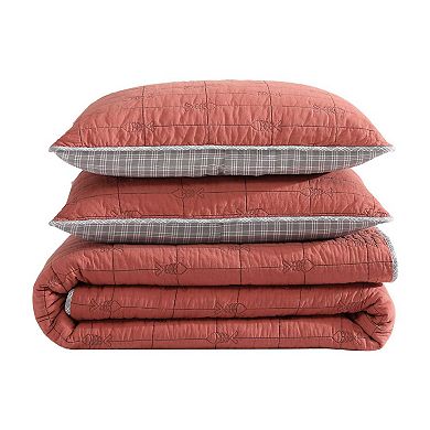 Eddie Bauer Troutdale Reversible Quilt Set