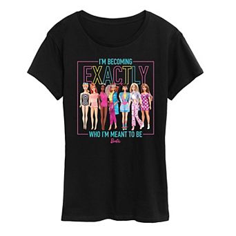 Women's Barbie® Exactly Who I'm Meant To Be Graphic Tee