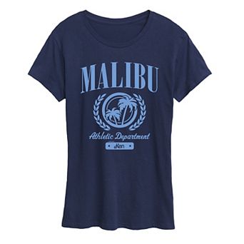 Women's Barbie® Malibu Athletic Department Graphic Tee