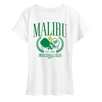 Women's Barbie® Malibu Pickleball Graphic Tee