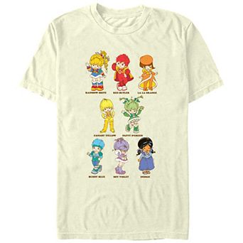 Juniors' Rainbow Brite And Friends Names Boyfriend Graphic Tee