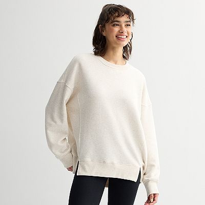 売れ筋商品|||オニール カットソー トップス レディース Juniors' Boardwalk Tapioca Pullover Fleece Sweatshirt Tapioca Kids VintageSoft NYC Logo Tunic Sweatshirt | Gap
