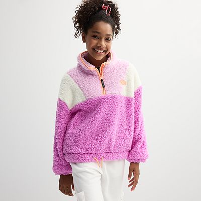 Little girl sherpa pullover hotsell