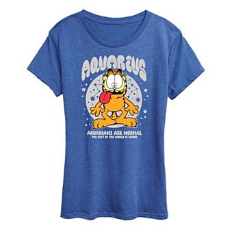 Women's Garfield Aquarius Graphic Tee