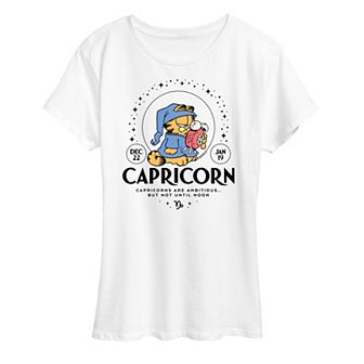 Women's Garfield Capricorn Graphic Tee