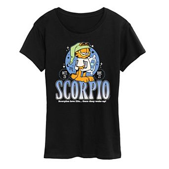 Women's Garfield Scorpio Graphic Tee