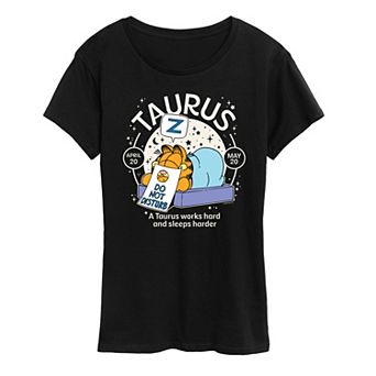 Women's Garfield Taurus Graphic Tee