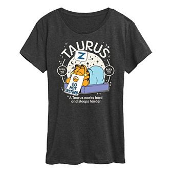 Women's Garfield Taurus Graphic Tee