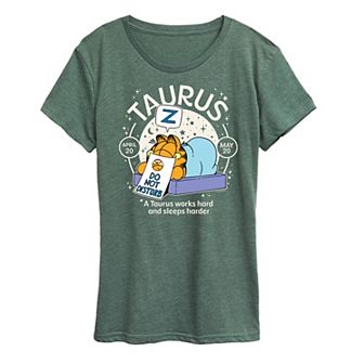 Women's Garfield Taurus Graphic Tee